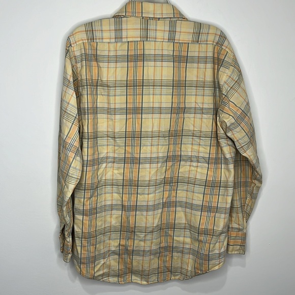 Vintage Gant 100%Woply Cotton Men’s Extra Large long sleeve button up flannel - Picture 5 of 9